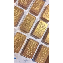 Sütlü Çikolata Dolgulu Külçe Altın Sütlü Hediyelik Çikolata (750 Gr)