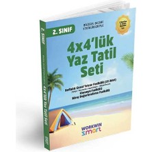 2. Sınıf 4x4'lük Tatil Tekrar Seti | 12 Fasikül+Bilişsel ETKINLIKLER-2025