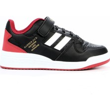 Hammer Jack Joss Siyah Kırmızı Çocuk Spor Ayakkabı 490319-F