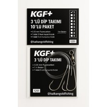 Kgf+ Hunterdepth 3 Rig 10’lu Dip Takımı