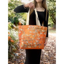 Van Gogh Badem Çiçeği Model Kadın Çanta