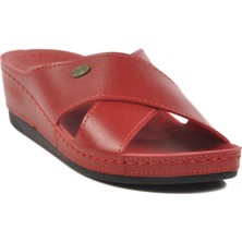 Kırmızı Kadın Terlik Bento 15.032 Z