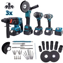 Dawreek  Beşli Set MK800 (Power Bank LED 13MM Ç.mandren+S.sıkma+Ş.spral+Ş.hilti)