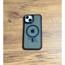 iPhone 13 / 14 Uyumlu Sert Mika Sararmaz Magsafe Ince Fit Kılıf