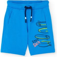 Surf Baskılı Erkek Çocuk Çocuk Şort