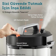 Cosori CMC-CO601-SEU 9U1ARADA Buharlı Pişirici,pilav Pişirme, Düdüklütencere,yoğurt Makinesi