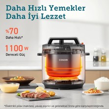 Cosori CMC-CO601-SEU 9U1ARADA Buharlı Pişirici,pilav Pişirme, Düdüklütencere,yoğurt Makinesi