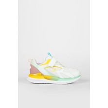 Vicco Massa 346.P24Y.112 Kız Çocuk Spor Ayakkabı Beyaz Pudra 