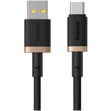 Baseus USB To Type-C 60W Hızlı Şarj Kablosu 1m - Siyah