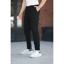 Siyah Regular Fit Erkek Pantolon E6574