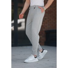 Gri Regular Fit Erkek Pantolon E6574