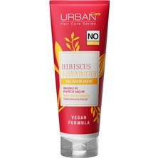 URBAN Care Hibiscus&Shea Butter Kıvırcık ve Dalgalı Saçlara Özel Saç Bakım Kremi-Sülfatsız-250ML