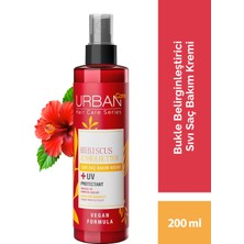 URBAN Care Hibiscus&Shea Butter Kıvırcık ve Dalgalı Saçlara Özel Sıvı Saç Bakım Kremi Vegan 200 ML x 2