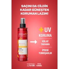 URBAN Care Hibiscus&Shea Butter Kıvırcık ve Dalgalı Saçlara Özel Sıvı Saç Bakım Kremi Vegan 200 ML x 2