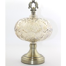 Kapaklı Cam Şekerlik Model 3