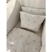 Havuç  Pamuklu Desenli Bebek Nevresim Takımı