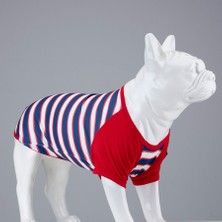 Double Red Küçük, Orta ve Büyük Irk Köpek Tshirt