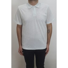 Santa Fistan Store Erkek Düz Klasik Kesim Rahat Kalıp Polo Yaka Tişört