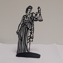 STE Adaletin Yüzü – Themis Metal Masa Figürü