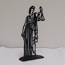 STE Adaletin Yüzü – Themis Metal Masa Figürü