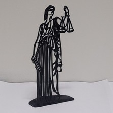 STE Adaletin Yüzü – Themis Metal Masa Figürü