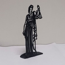 STE Adaletin Yüzü – Themis Metal Masa Figürü