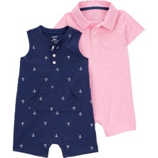 Erkek Çocuk Bebek 2li Tulum