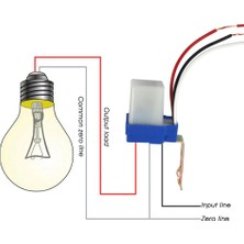 Sonreyon 220 Volt Fotosel Anahtar Gece Sensör Anahtarı