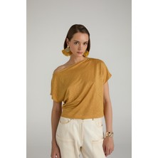 Brandup Keten Asimetrik Bluz