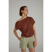 Brandup Keten Karışımlı Short