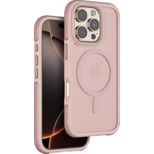 Venco Iphone 16 Pro Max Orbit Magsafe Kapak - Rose Gold Mrayd
