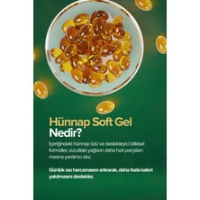 2 Adet Hünnap Bitkisel Karışım Yağlar Içeren Takviye Edici Soft Jel Kapsül