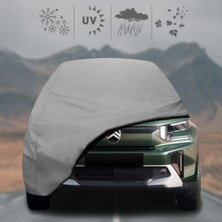 Citroen C3 Aircross (2024 - ) Oto Branda Su Geçirmez Miflonlu Araba Brandası Klipsli Araba Çadırı