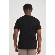 Lacoste  Bisiklet Yaka Regular Fit  Siyah