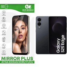 Samsung Galaxy S25 Edge ile Uyumlu Esnek Ayna(Mirror) 9h Nano Ekran Koruyucu