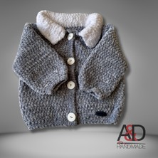 Kadife Çocuk Hırkası>mont>bebek Giyim>çocuk Giyim>bebek Odası>anne/bebek>mevsimlik>el Örgüsü>hediye