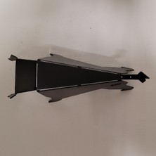 Çelik Boğa Figürü – Lazer Kesim Metal Dekoratif Heykel