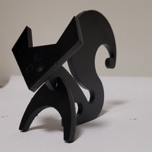 Çelik Sincap Figürü – Lazer Kesim Metal Dekoratif Obje (2mm)