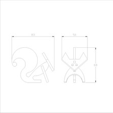 Çelik Sincap Figürü – Lazer Kesim Metal Dekoratif Obje (2mm)