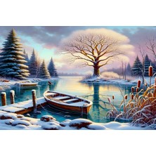 Aden Dekoratif Manzara Kanvas Tablo