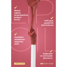 Jowe Pro Peptide Içerikli Bakım Yapan Lip Oil - 520 Ruby Shine
