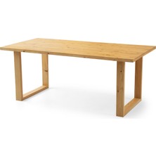 Asrın Naturel Desen Sabit 180X90 Masa