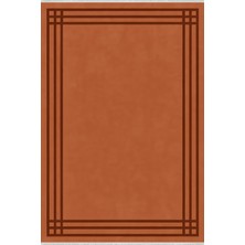 Lofy Halı Kaymaz Taban Tarçın Renk Modern Halı 160X230 cm