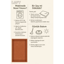 Lofy Halı Kaymaz Taban Tarçın Renk Modern Halı 160X230 cm
