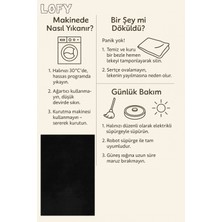 Lofy Halı Tek Renk Siyah Salon Halısı Kaymaz Taban 160X230