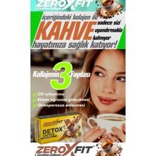 Zeroxfit Detox Coffee 30 Şaset - Detox Kahvesi - L Carnitine- Collagen