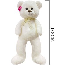 1193 Puffy Salaş Ayı 130 cm Ekru