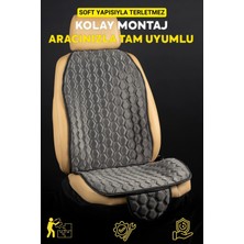 Premium Babyface Kumaş Oto Minder Seti Antrasit( 7 Parça)