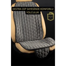 Premium Babyface Kumaş Oto Minder Seti Antrasit( 7 Parça)
