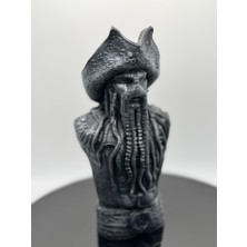 Karayip Korsanları-Davy Jones Büst Figür 18 cm